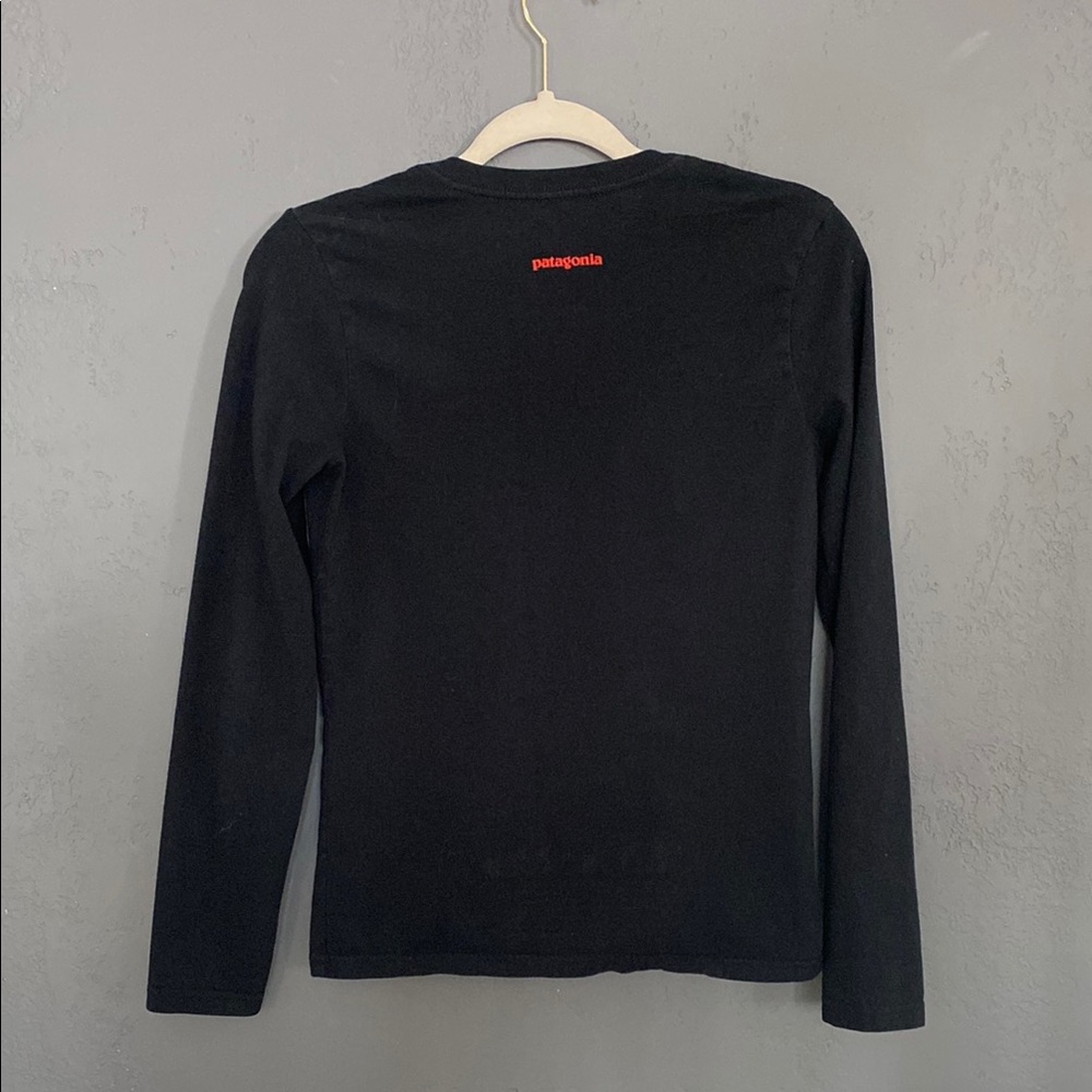 Patagonia Freedom to Roam Black Long Sleeve Buffalo Graphic Tee T-shirt - Picture 6 of 6